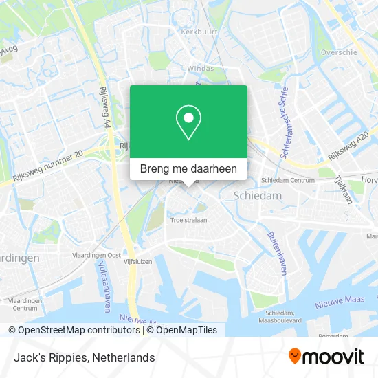 Jack's Rippies kaart