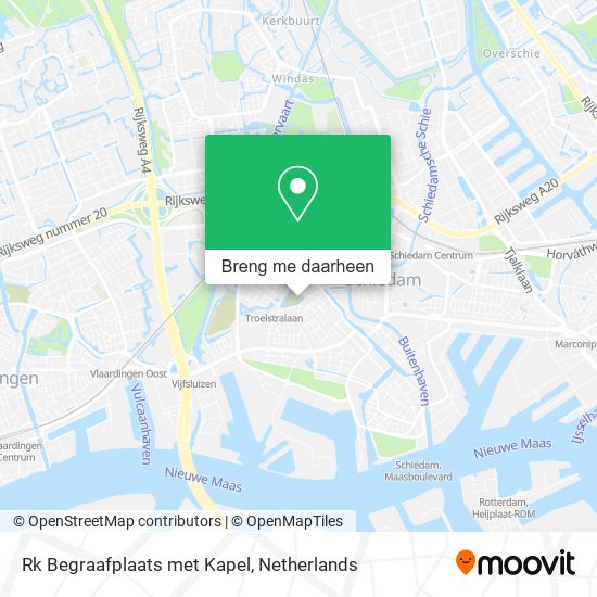 Rk Begraafplaats met Kapel kaart