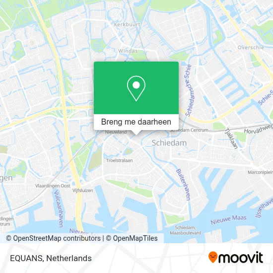 EQUANS kaart