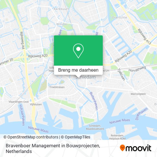 Bravenboer Management in Bouwprojecten kaart