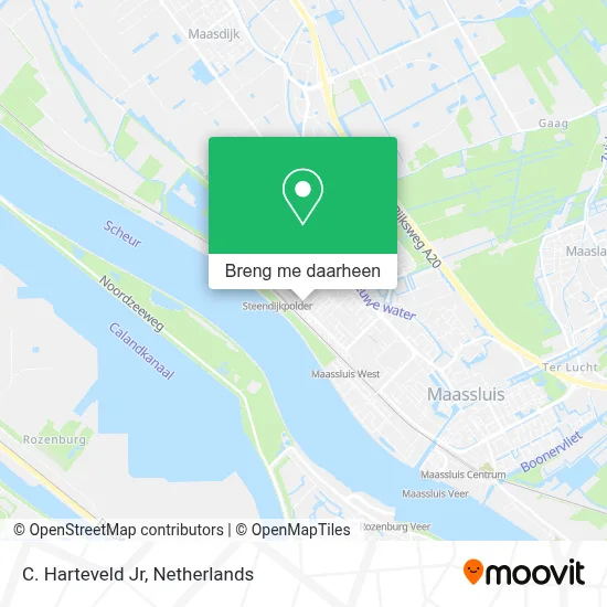 C. Harteveld Jr kaart