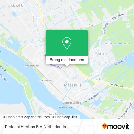 Dedashi Hierbas B.V kaart