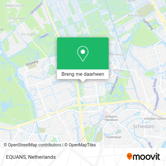 EQUANS kaart