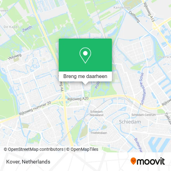 Kover kaart