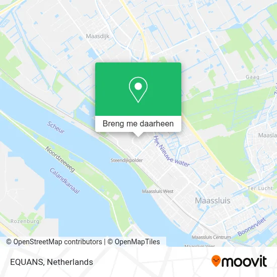 EQUANS kaart