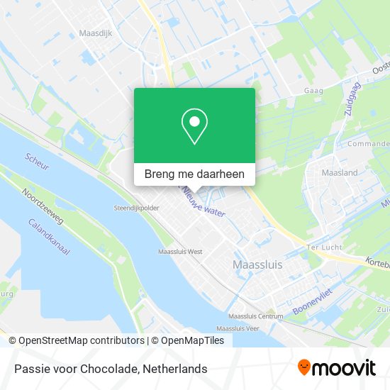 Passie voor Chocolade kaart
