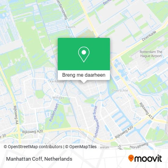 Manhattan Coff kaart