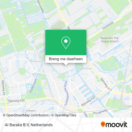 Al Baraka B.V kaart