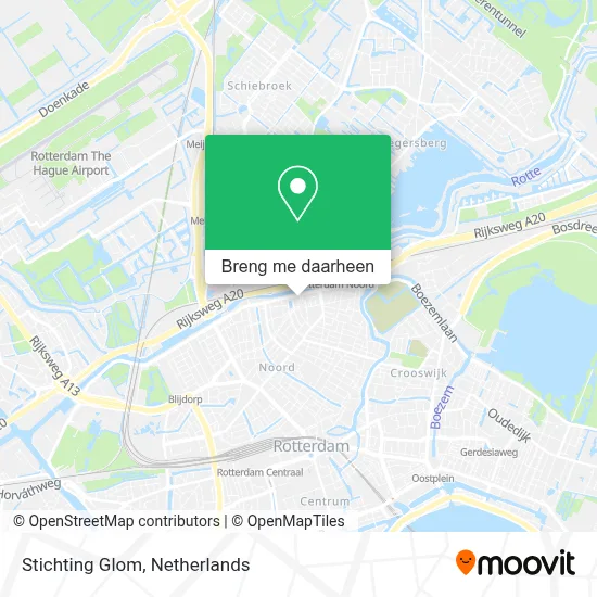 Stichting Glom kaart