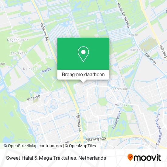 Sweet Halal & Mega Traktaties kaart