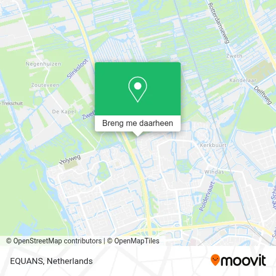 EQUANS kaart