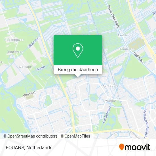 EQUANS kaart