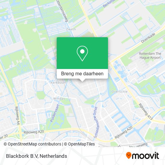 Blackbork B.V kaart