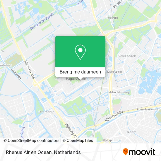 Rhenus Air en Ocean kaart