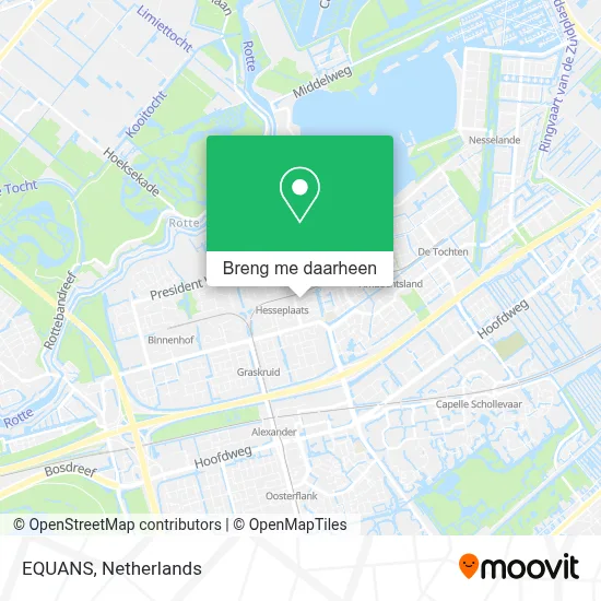 EQUANS kaart