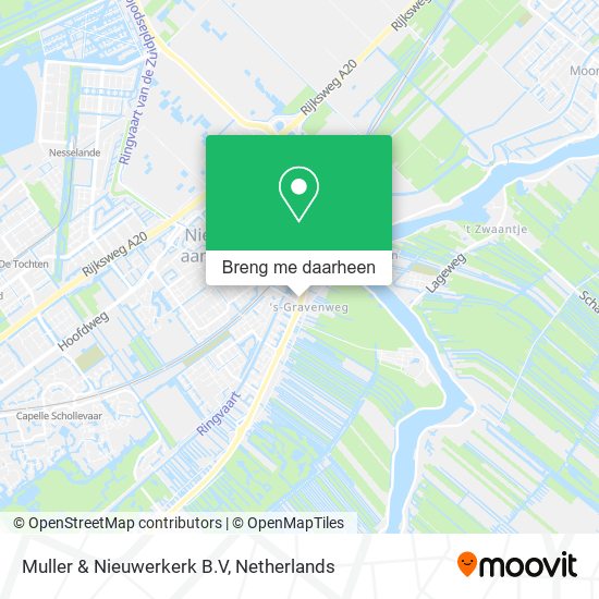 Muller & Nieuwerkerk B.V kaart