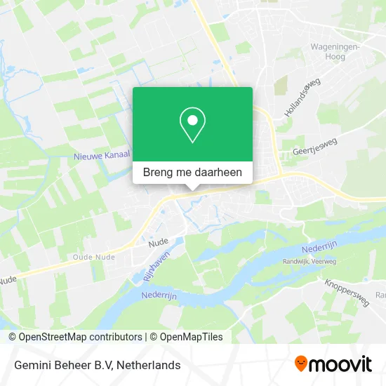 Gemini Beheer B.V kaart