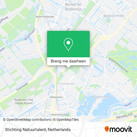 Stichting Natuurtalent kaart