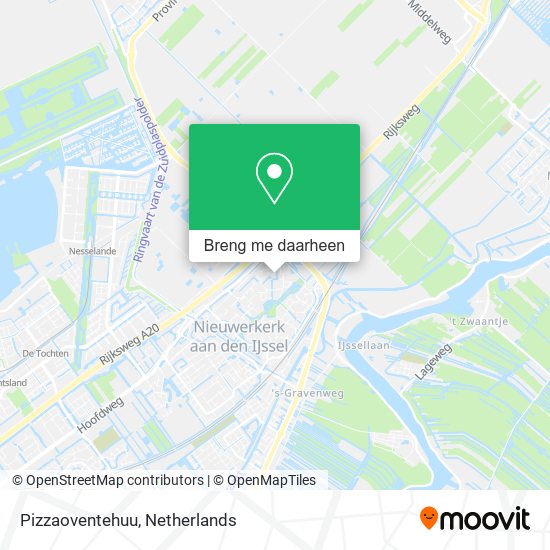 Pizzaoventehuu kaart