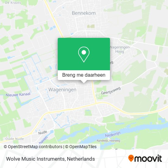 Wolve Music Instruments kaart
