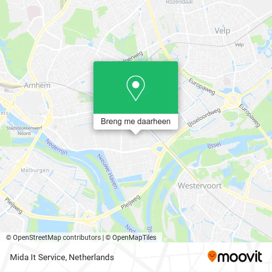 Mida It Service kaart