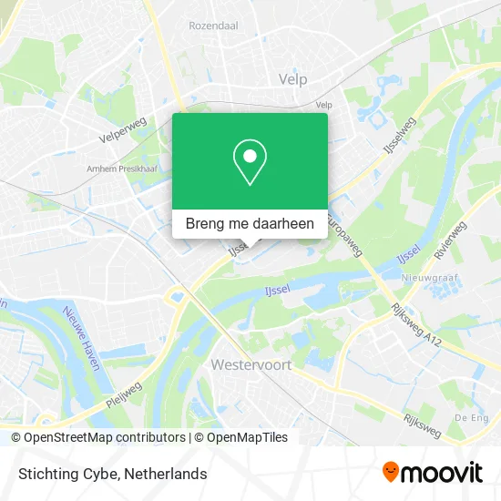 Stichting Cybe kaart