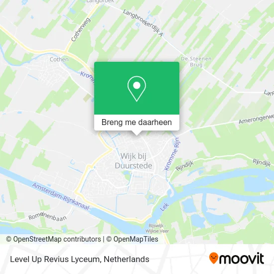 Level Up Revius Lyceum kaart