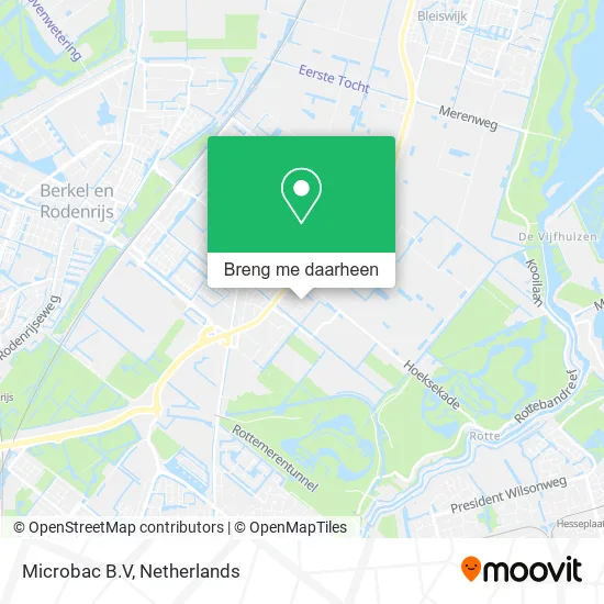 Microbac B.V kaart