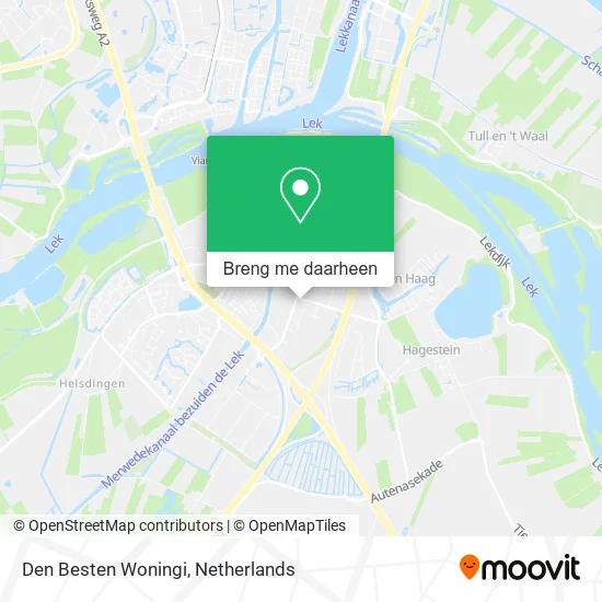 Den Besten Woningi kaart