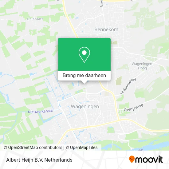 Albert Heijn B.V kaart