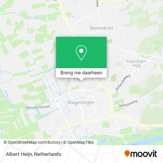 Albert Heijn kaart