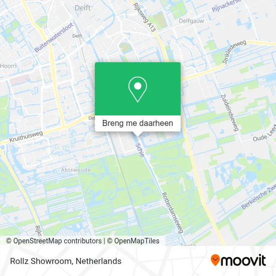 Rollz Showroom kaart