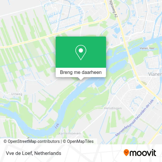 Vve de Loef kaart