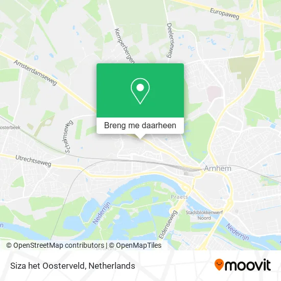 Siza het Oosterveld kaart