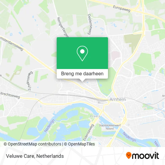 Veluwe Care kaart
