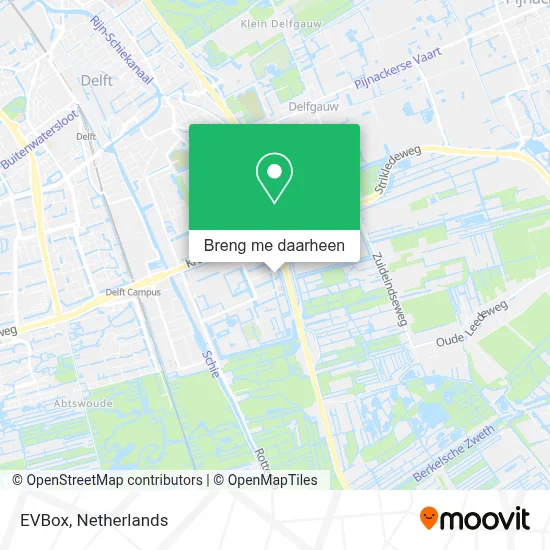 EVBox kaart