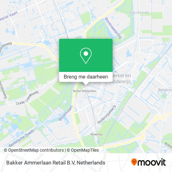 Bakker Ammerlaan Retail B.V kaart