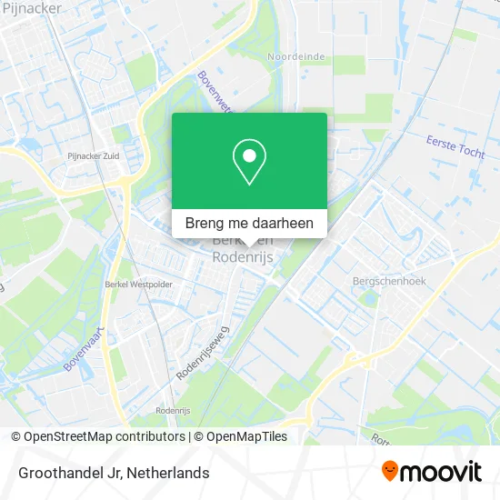 Groothandel Jr kaart