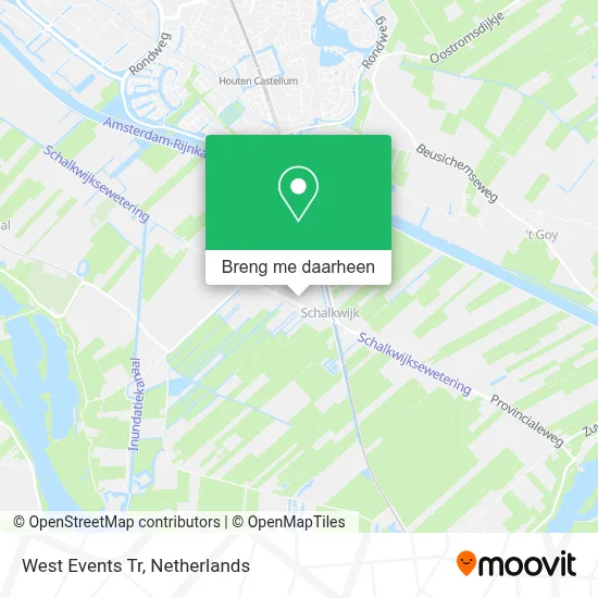West Events Tr kaart