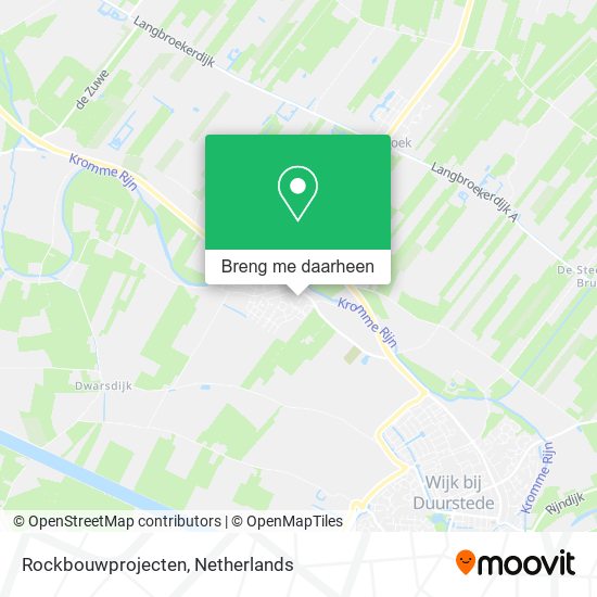 Rockbouwprojecten kaart