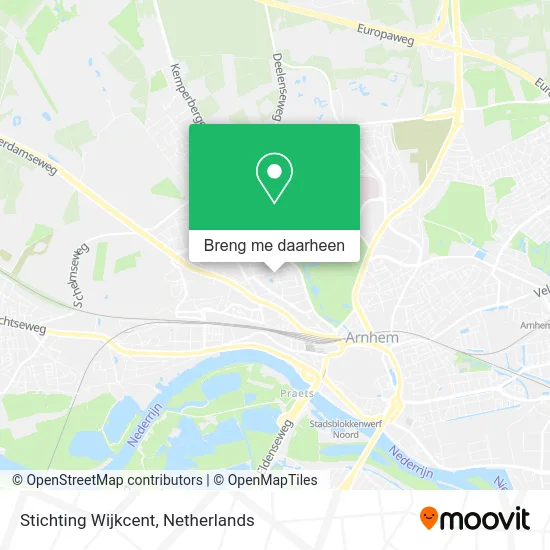 Stichting Wijkcent kaart