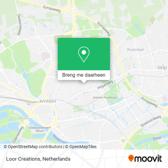 Loor Creations kaart