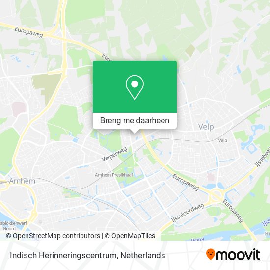 Indisch Herinneringscentrum kaart