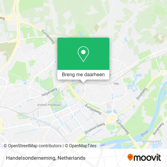 Handelsonderneming kaart