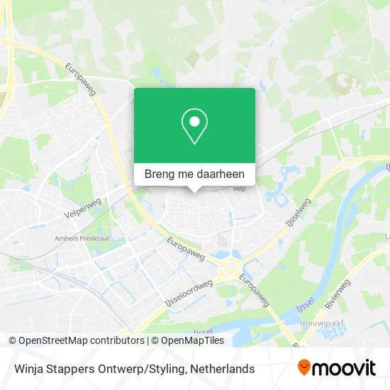 Winja Stappers Ontwerp/Styling kaart