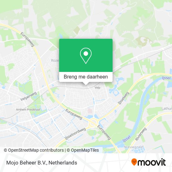 Mojo Beheer B.V. kaart