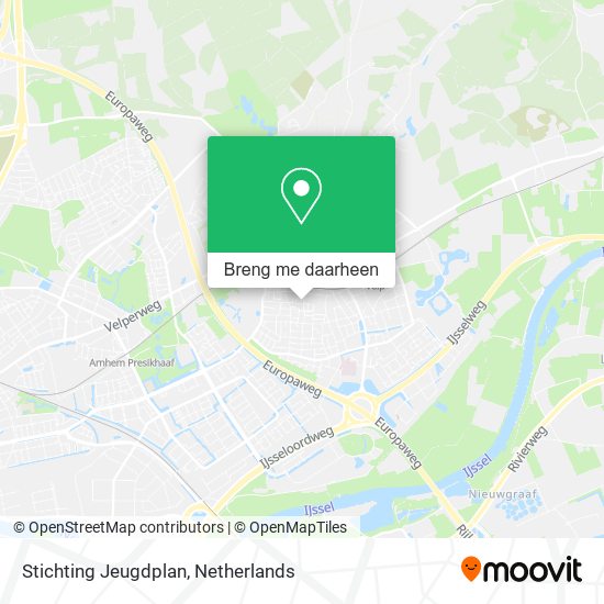 Stichting Jeugdplan kaart