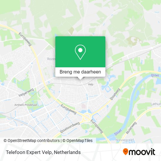 Telefoon Expert Velp kaart