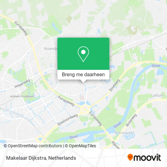 Makelaar Dijkstra kaart