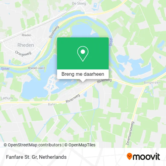 Fanfare St. Gr kaart